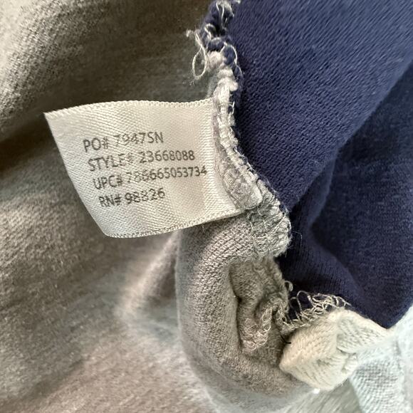 US Polo Assn. Big & Tall 4XL Grey/Navy/Marl Embroidered #3 Polo Shirt Men’s - Picture 4 of 5